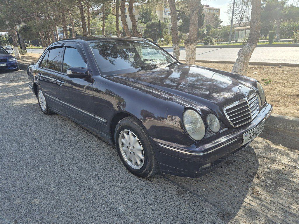 Mercedes E 240, 2.4 L, 2000 il, 296 000 km 99-KS-668 — Avtomobillər, Sumqayıt (3)