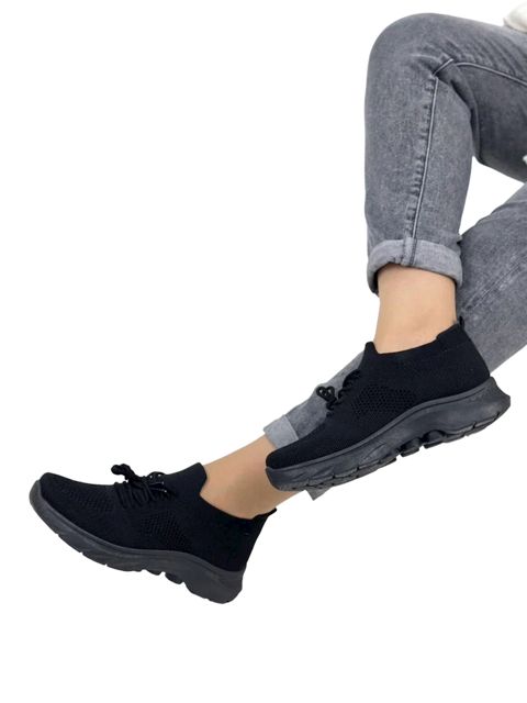 Qadınlar üçün sliponlar w-558-1, qara, parça, ölçü 39 — Bakı