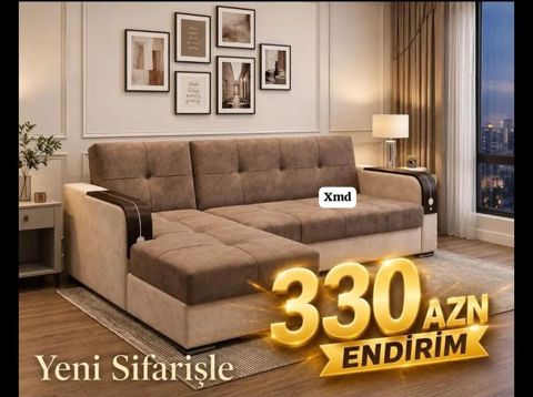 Künc divan, Qonaq otağı üçün, Parça — Bakı