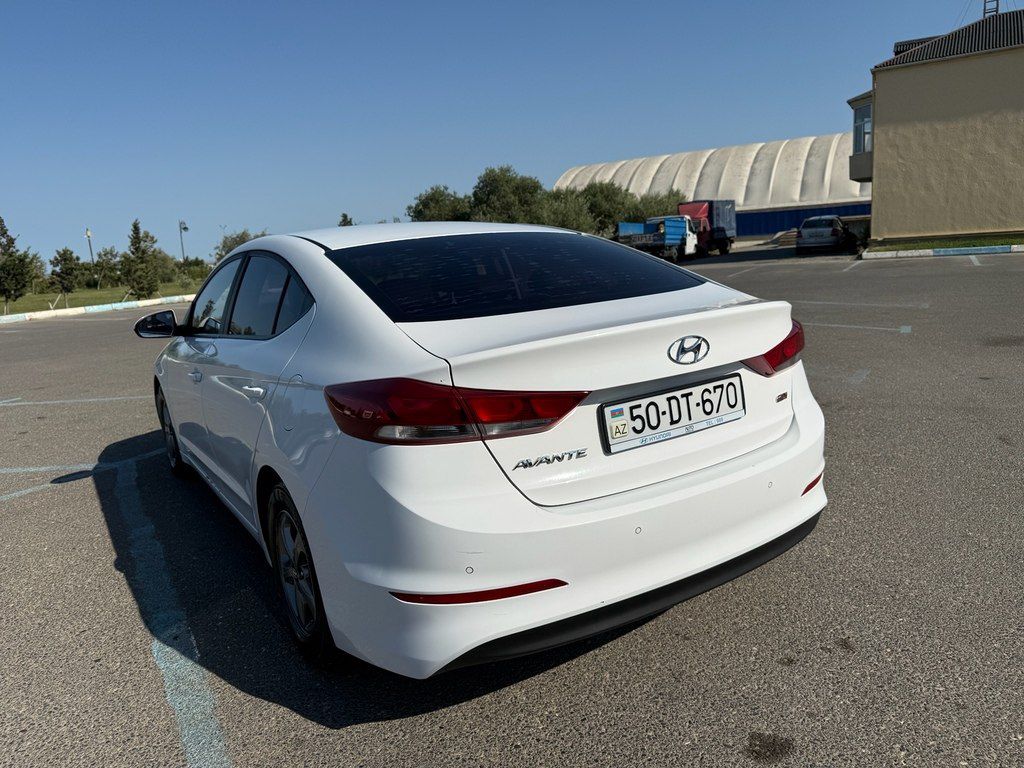 Hyundai Avante, 1.6 L, 2016 il, 128 517 km 50-DT-670 — Avtomobillər, Bakı (6)