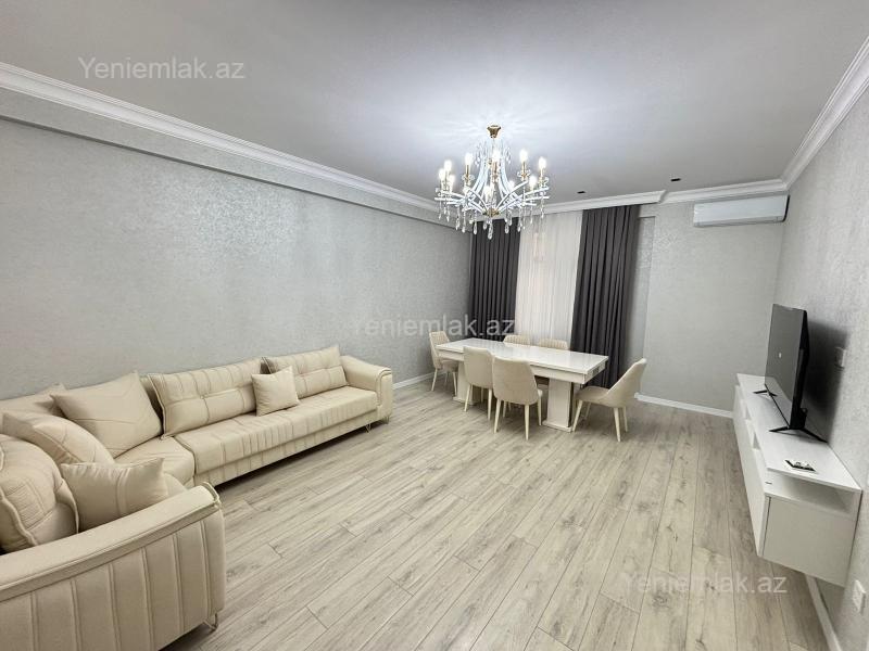 Kirayə 3 otaqlı Bina evi menzil (Yeni tikili), 151 m², Nərimanov rayonu — Mənzil, Bakı (2)