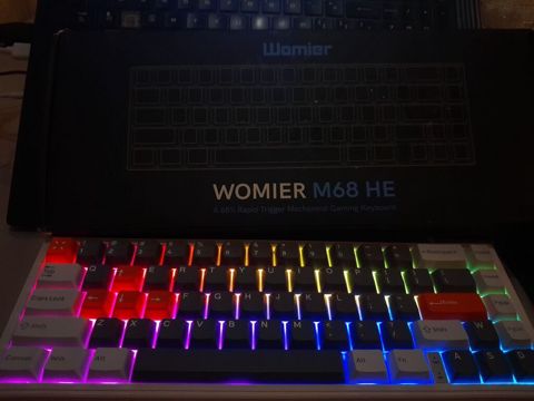 Womıer M68 HE – 65% Rapid Trigger mexaniki oyun klaviaturası — Bakı