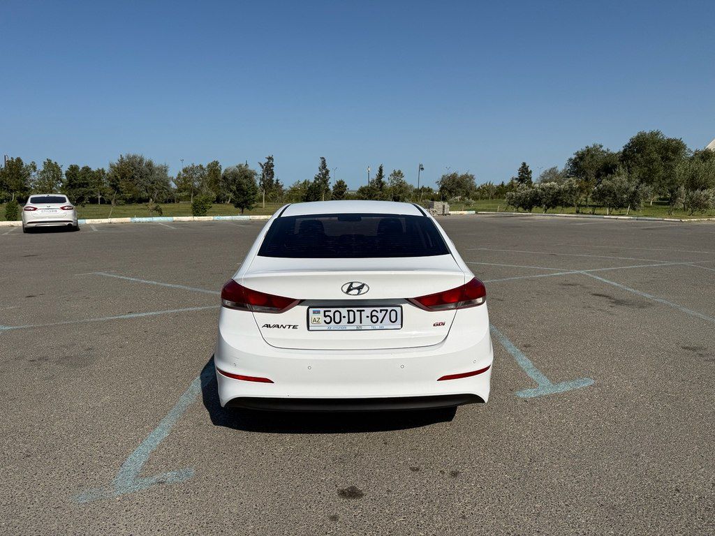 Hyundai Avante, 1.6 L, 2016 il, 128 517 km 50-DT-670 — Avtomobillər, Bakı (8)