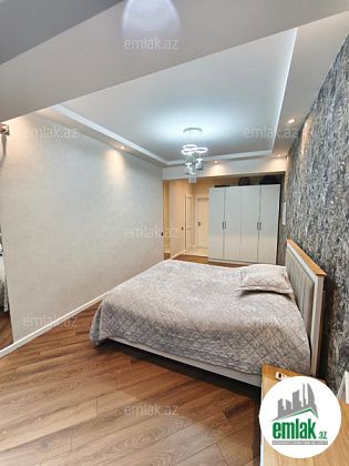 Satılır 4 otaqlı 155 m² yeni tikili Həzi Aslanov — Mənzil (9)