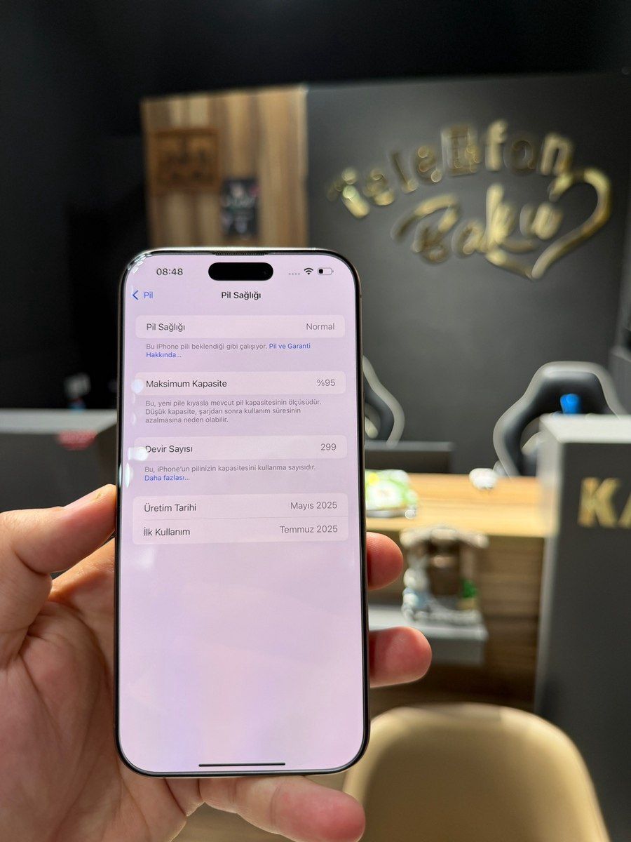 Apple iPhone 16 Pro Max Desert Titanium 256GB/8GB — Smartfonlar, Bakı (3)