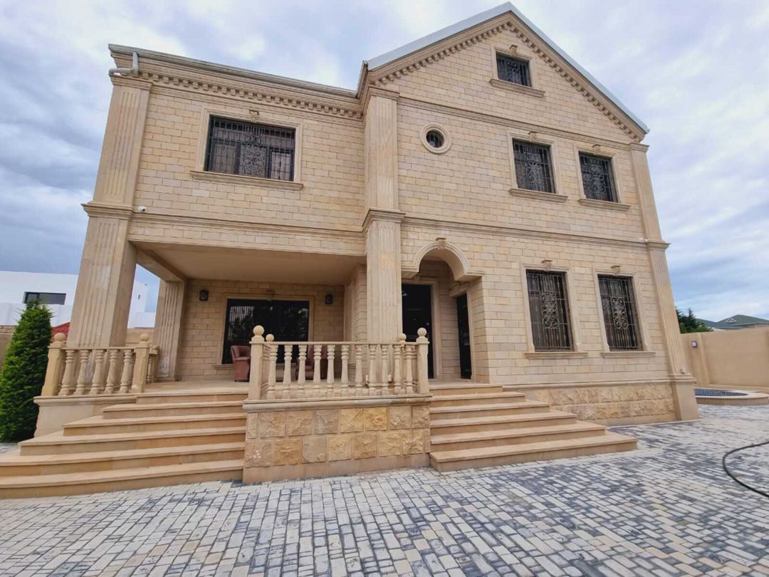 Satılır 8 otaqlı həyət evi/bağ evi 500 m² — Ev, villa, Bakı (5)