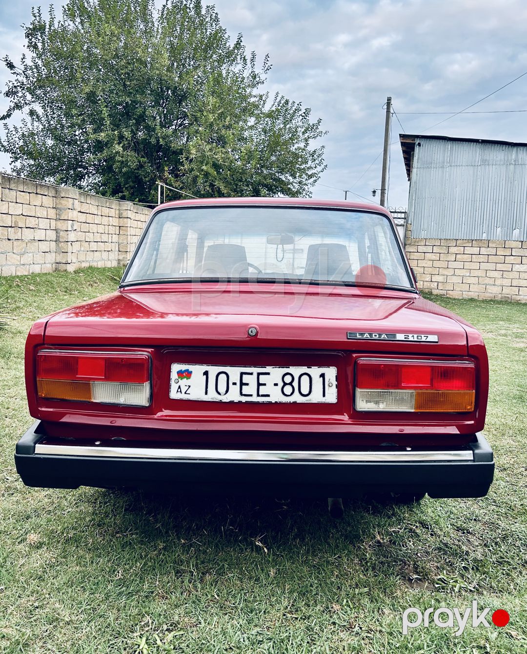 Lada 2105, qırmızı 10-EE-801 — Avtomobillər, Saatlı (2)