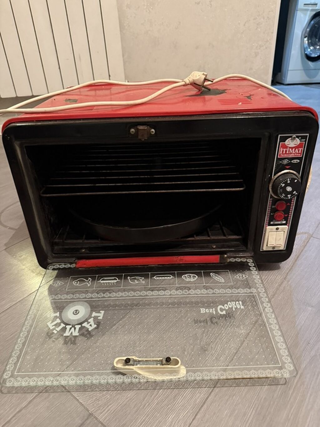İtimat “Best Cooker” elektrik sobası İşlənmiş orta ölçülü elektrik — Masaüstü plitələr, Xırdalan (2)