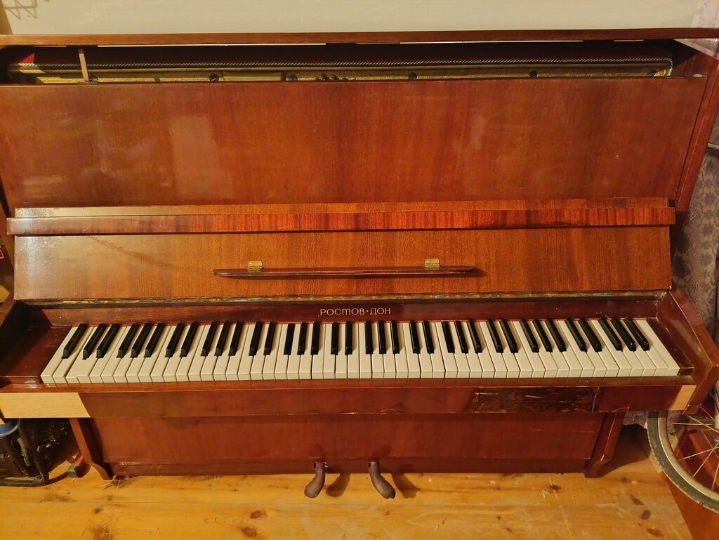 Rostov-Don upright pianino - Növ: Akustik upright (divar pianinosu) — Pianino və digər klaviş alətləri, Şirvan (2)