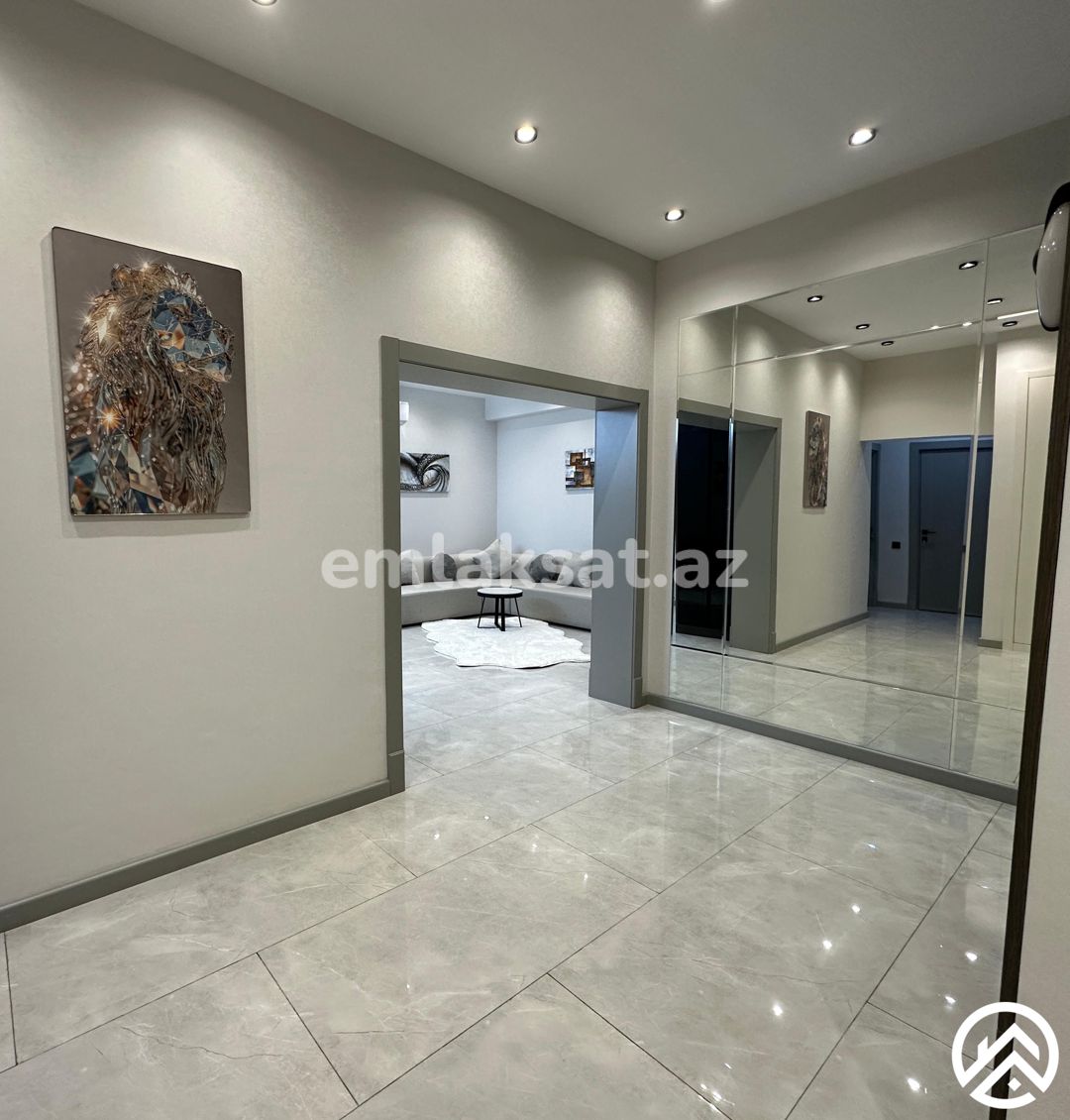 Kirayə (aylıq) 3 otaq yeni tikili 90 m², Nəsimi — Mənzil, Bakı (6)