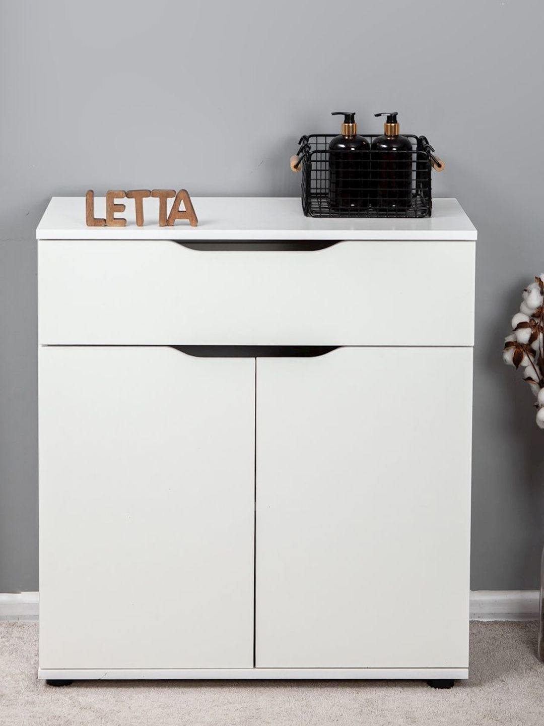 Komod Letta, ağ, Ldsp, 75х35.5х82 sm — Mallar, Bakı (3)