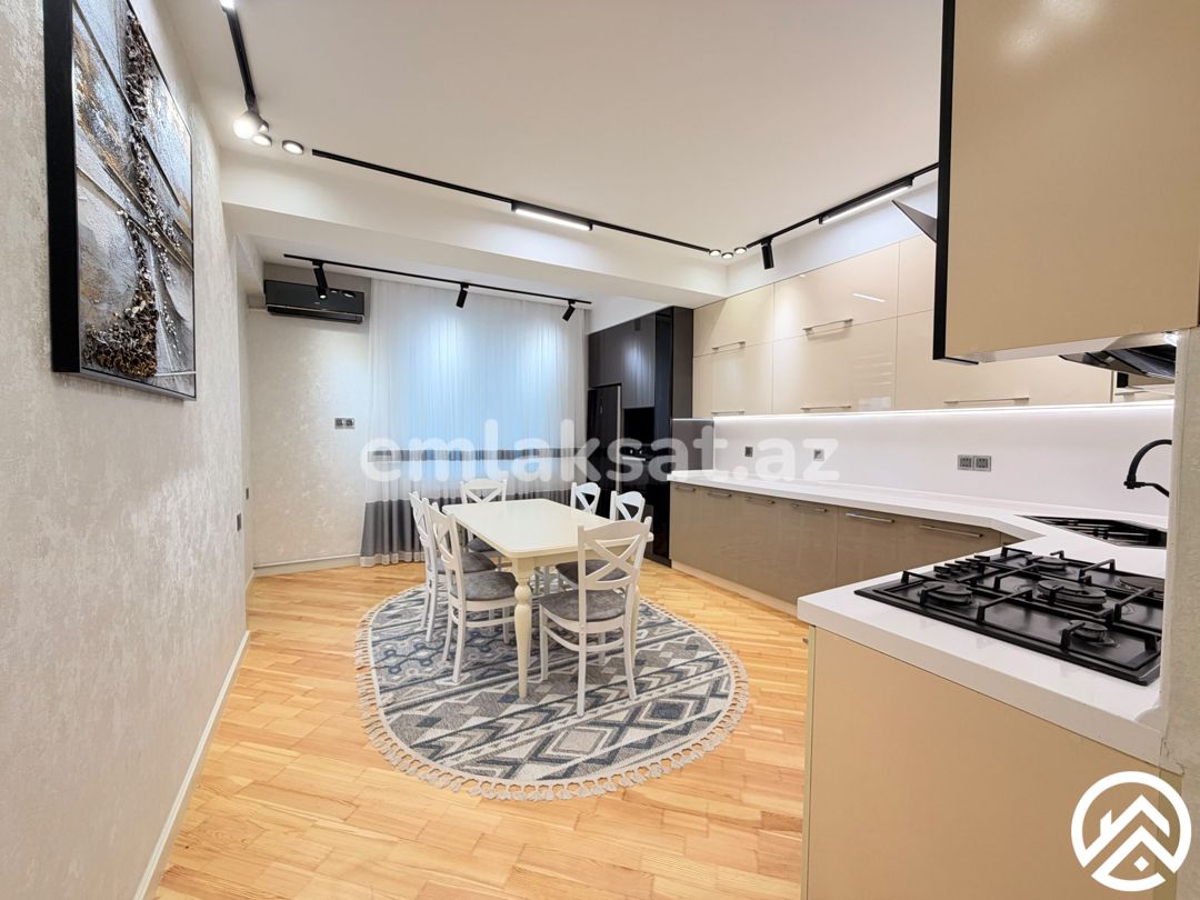 Satılır 4 otaq yeni tikili 159 m², Həzi Aslanov metrosu — Mənzil, Bakı (5)