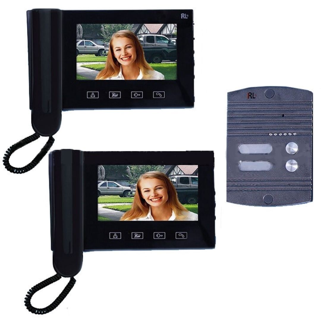 Video domofon iki ekranlı RL-2A09G — Domofonlar, Bakı