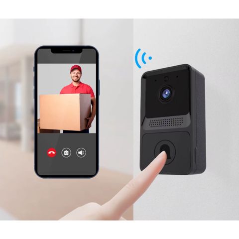 Kamera ilə simsiz Wıfı Qapı Zəngi — Almal — Умный дом и безопасность