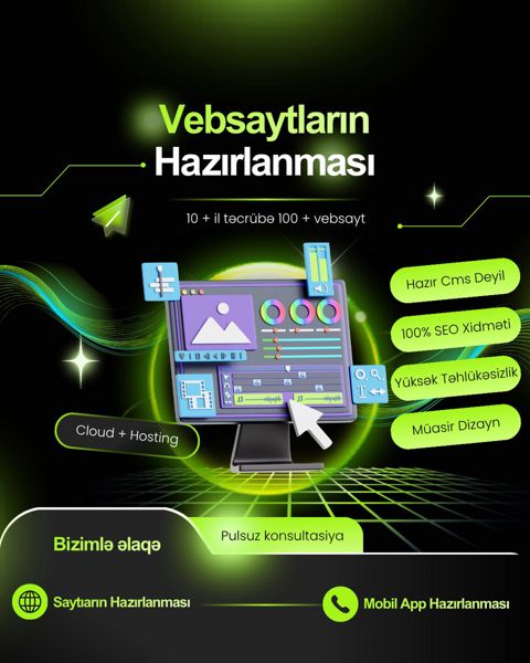Saytların hazırlanması — Bakı