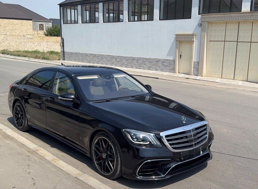 Mercedes S 63 AMG, 5.5 L, 2015 il, 99 000 km — Avtomobillər, Gəncə