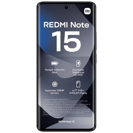 Mobil Telefon Xiaomi Redmi Note 15 8GB/256GB Black — Smartfonlar, Bakı (2)