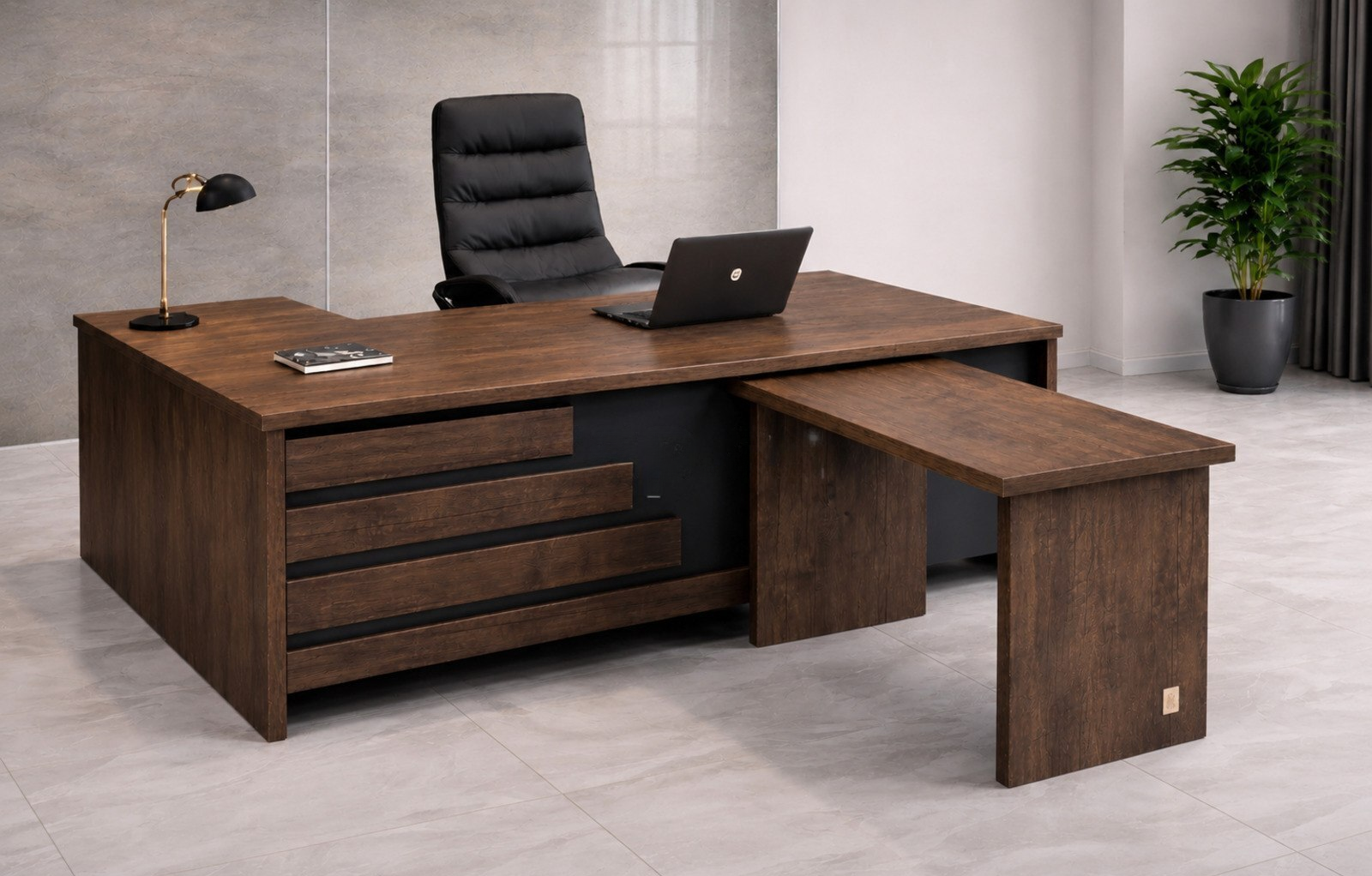 Ofis mebel dəsti Qəhvəyi rəng — Bakı