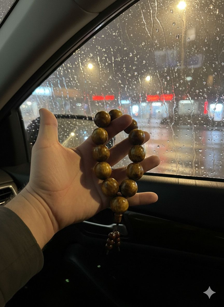 Təsbeh, oniks, qəhvəyi — Mallar, Bakı (3)