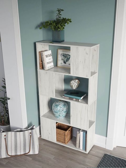 Stellaj 3563_StellajloftDubWhite, 142х75х25.6 sm, Ldsp, ağ — 150 ₼ · Bakı · Mallar Stellaj 3563_StellajloftDubWhite, 142х75х25.6 sm, Ldsp, ağ — Bakı