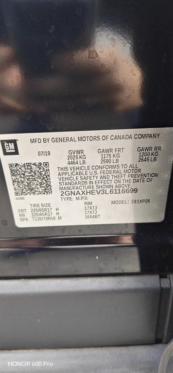 Chevrolet Equinox, 1.5 L, 2019 il, 79 400 km — Avtomobillər, Bakı (8)