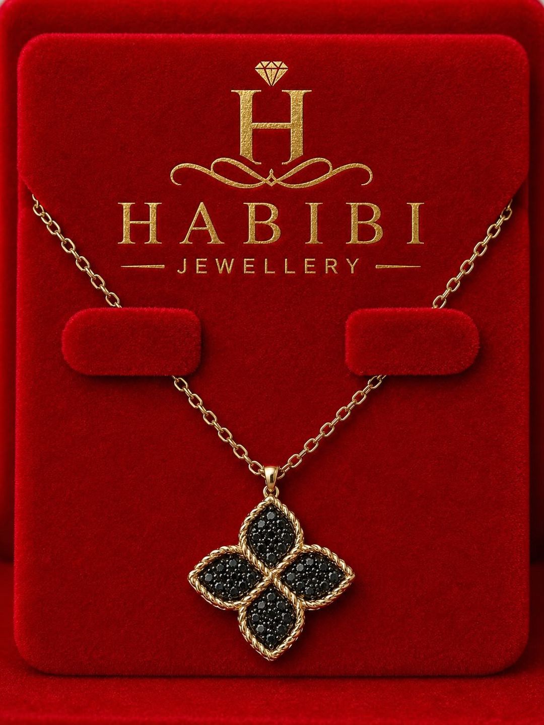 Kulonlu qızıl zəncir Habibi Jewellery HJ213, qızılı — Mallar, Bakı