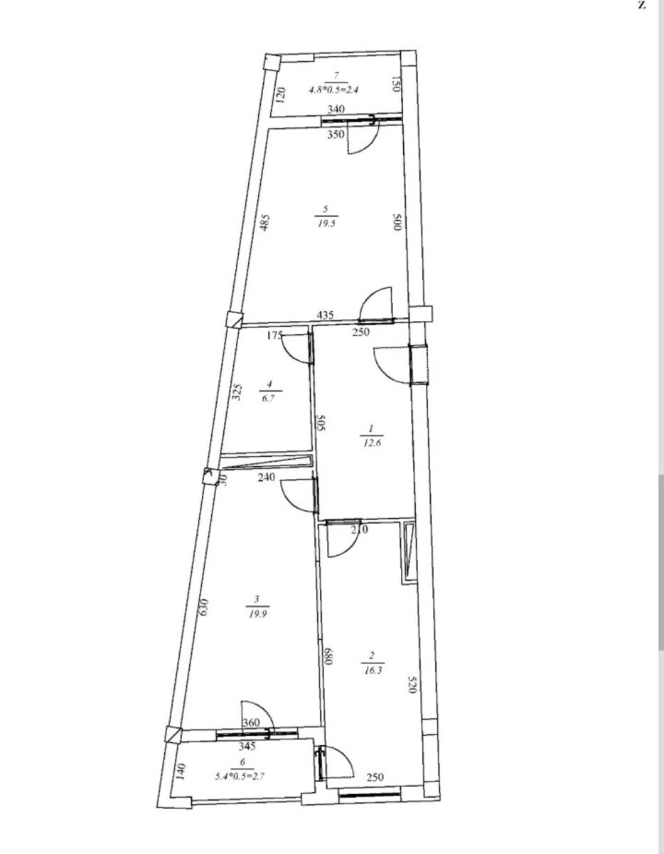 Satılır 2 otaqlı yeni tikili 95 m² — Mənzil, Bakı (4)