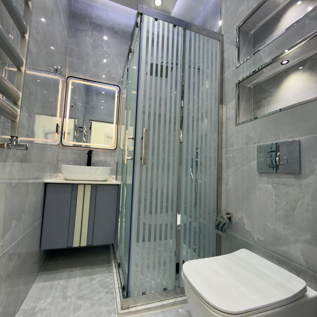 İcarəyə verilir 2 otaqlı yeni tikili 55 m² — Mənzil, Bakı (7)