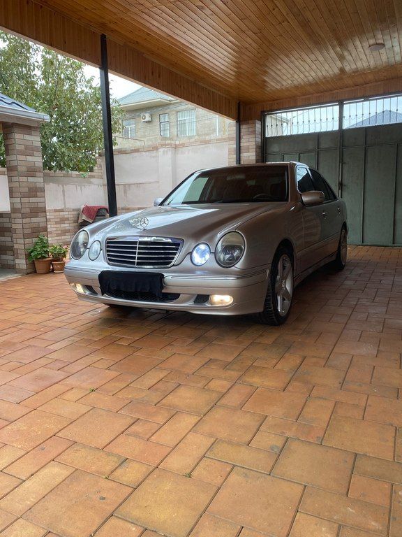 Mercedes E 240, 2.4 L, 2001 il, 258 000 km — Avtomobillər, Xırdalan (3)