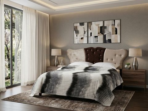 Pled-örtük MZ2311, ikinəfərlik, 220x240 sm, bambuk — Bakı