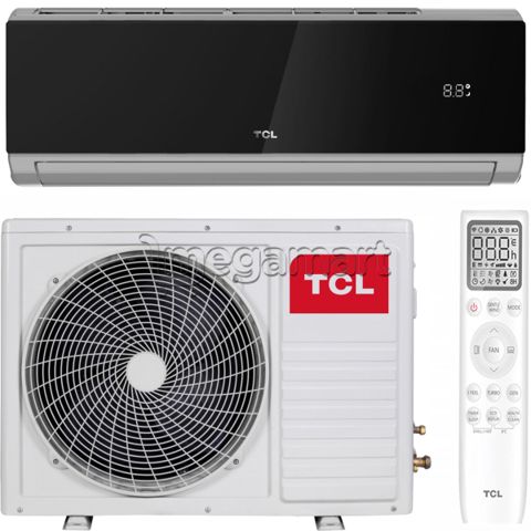 Kondisioner TCL TAC-12CHSA/XA82 (Borulu), Black/Mirror — Bakı