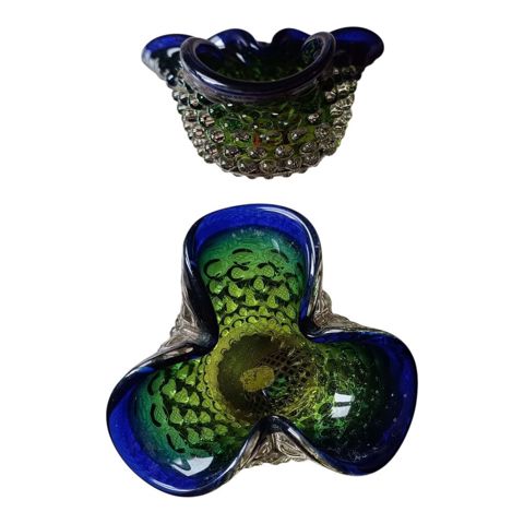 Murano üslubunda əl şüşə qab - Material: bərk, əl ilə — 15 ₼ · Bakı · Süfrə qabı Murano üslubunda əl şüşə qab - Material: bərk, əl ilə — Bakı