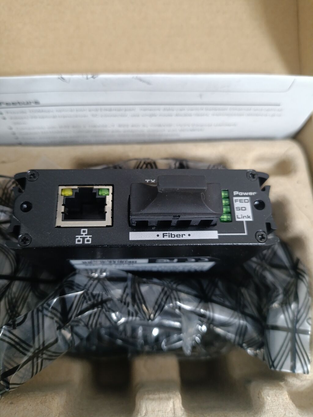 UTP3-MC01-DS20KM Fast Media Converter – Utepo Xüsusiyyətlər: - Media — Şəbəkə və server avadanlığı, Bakı (3)