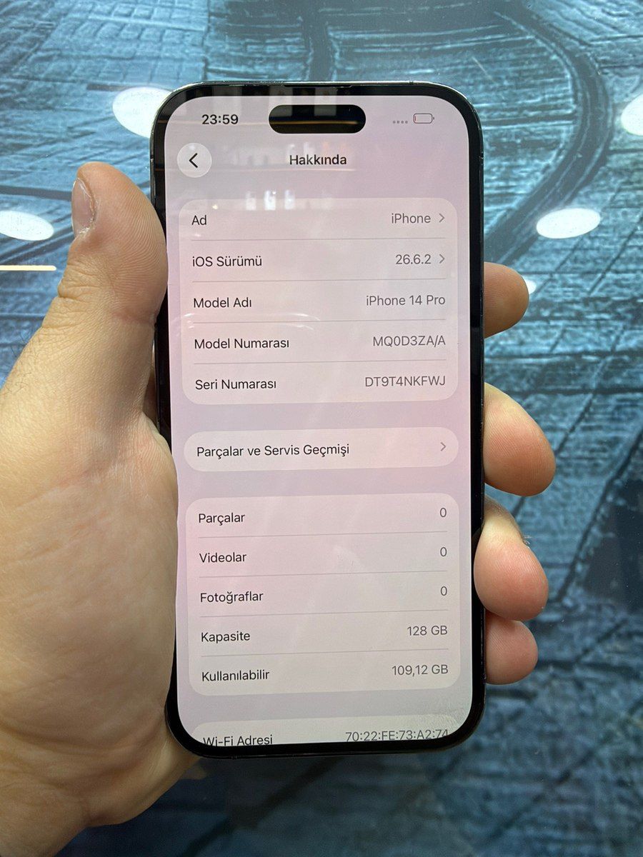 Apple iPhone 14 Pro Deep Purple 128GB/6GB — Smartfonlar, Bakı (2)