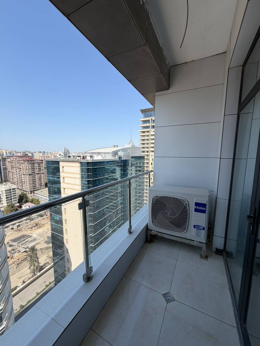 İcarəyə verilir 2 otaqlı yeni tikili 90 m² — Mənzil, Bakı (12)