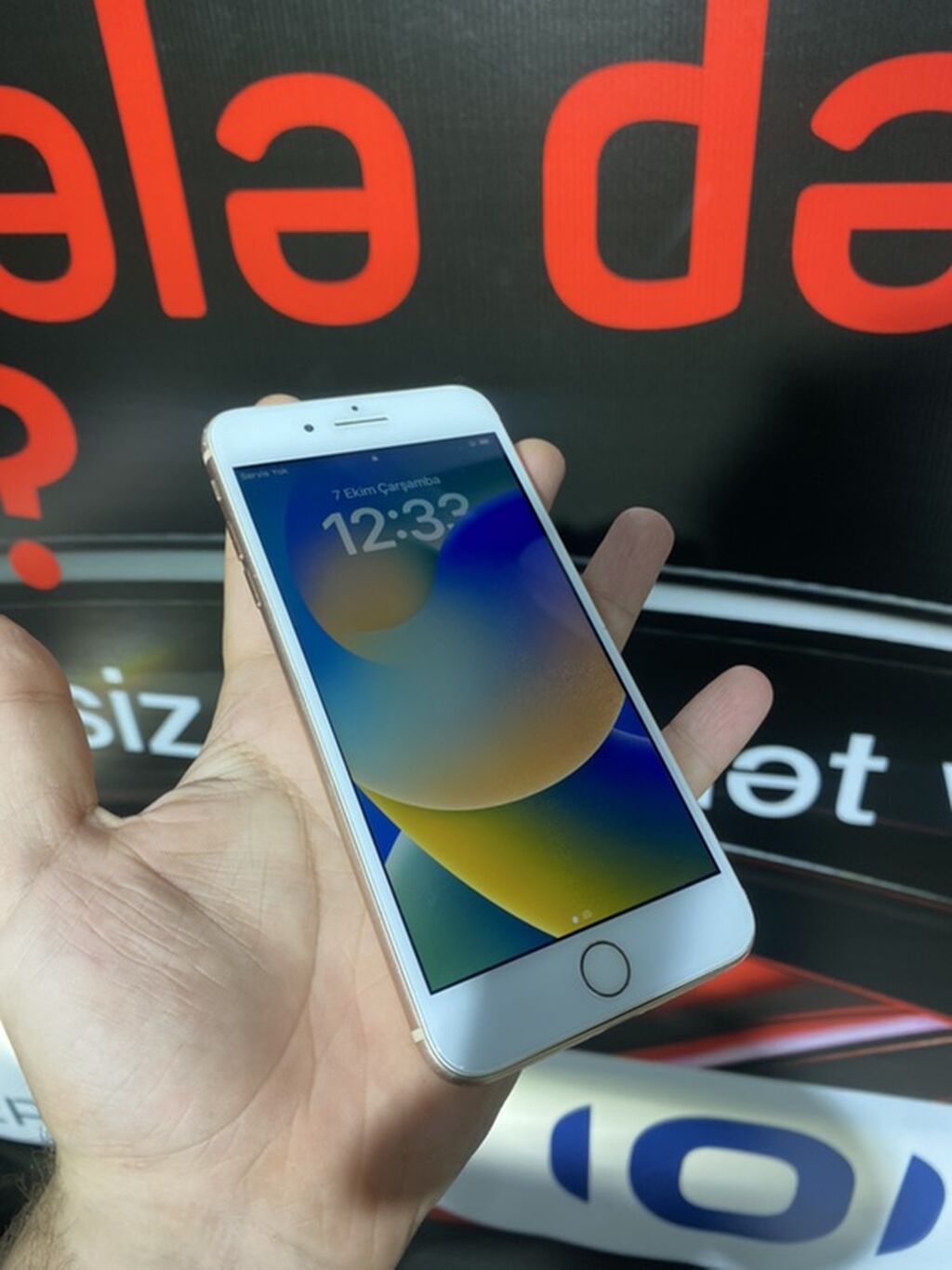 IPhone 8 Plus, 64 GB, Qızılı, Simsiz şarj — Apple iPhone, Bakı (2)
