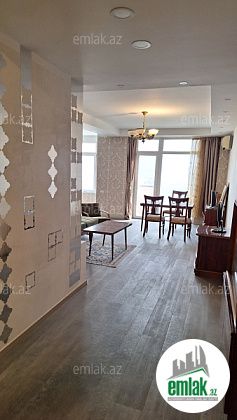 İcarəyə verilir 2 otaqlı 96 m² yeni tikili 8 km — Mənzil (10)