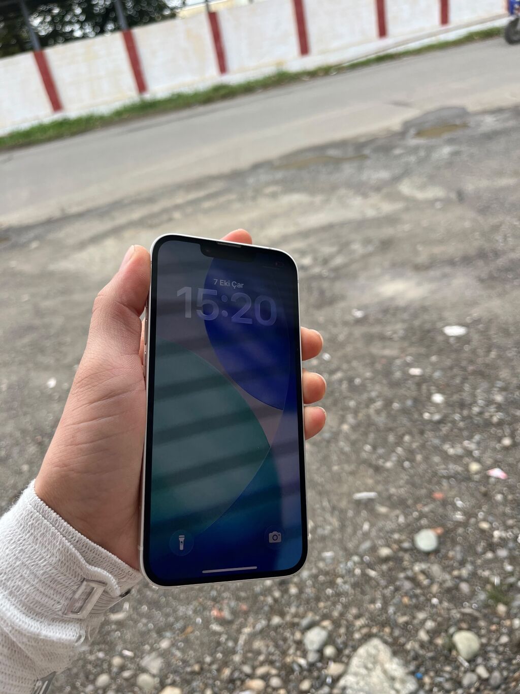 IPhone 14, 128 GB, Ağ, Face ID — Apple iPhone, Masallı (2)