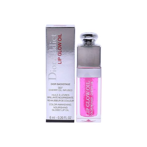 Dodaq üçün pomada Dior Addict Lip Glow Oil Balm 007 Raspberry 6 ml — Bakı