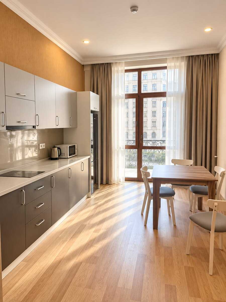 İcarəyə verilir 2 otaqlı yeni tikili 130 m² — Mənzil, Bakı (8)