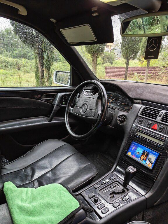 Mercedes E 280, 2.8 L, 1999 il, 300 200 km 90-HN-482 — Avtomobillər, Zaqatala (9)