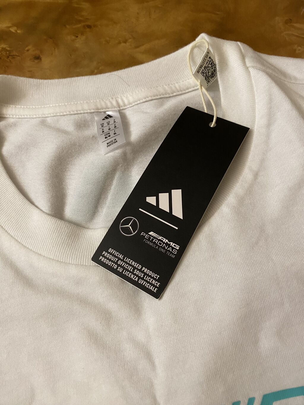 Futbolka, Adidas, M, rəng - Ağ — Futbolka və polo, Bakı (5)