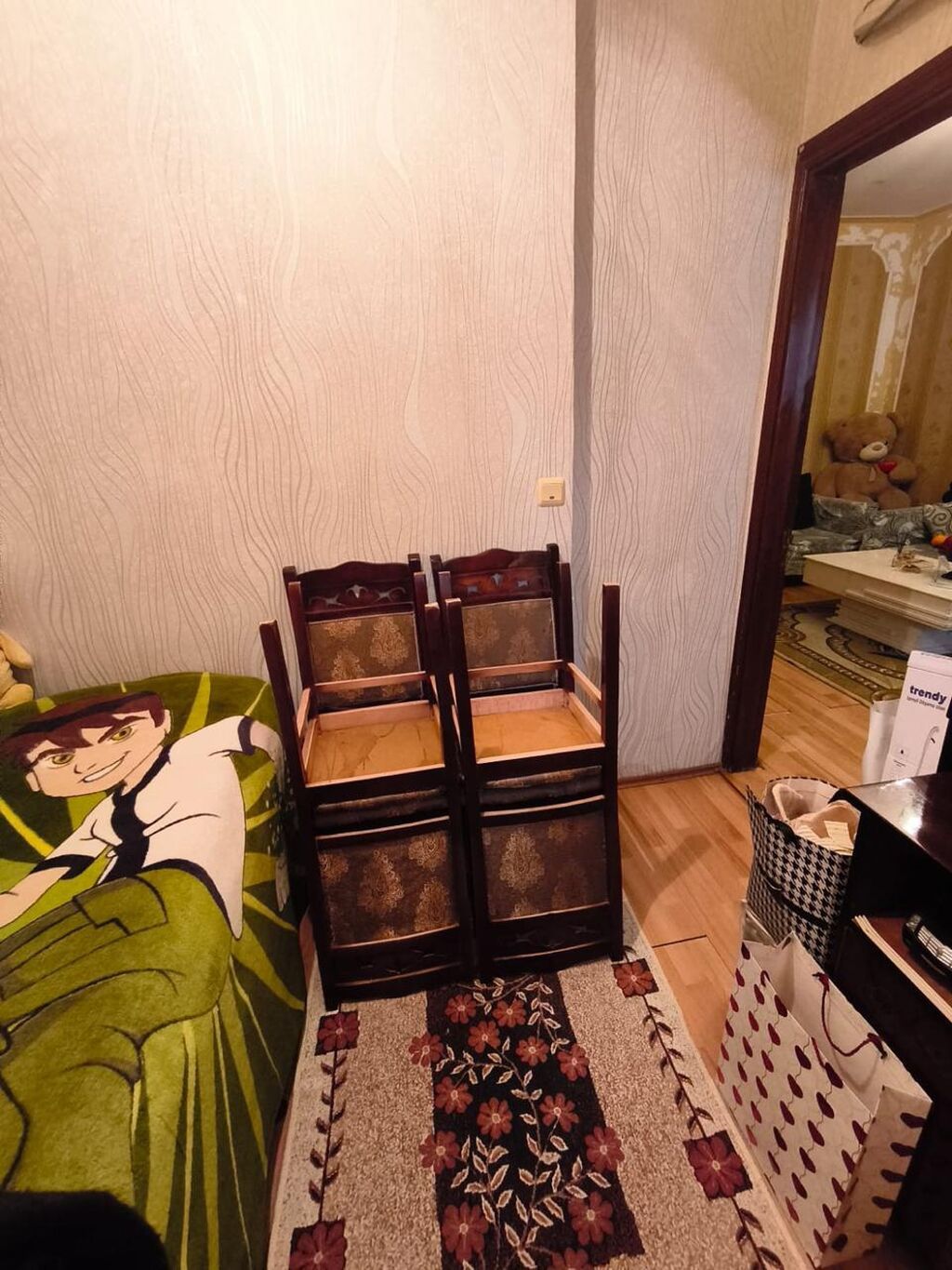 Bakı, 6-cı mikrorayon, 3 otaqlı, Köhnə tikili, m. Nəsimi, 60 kv. m — Mənzil, Bakı (2)