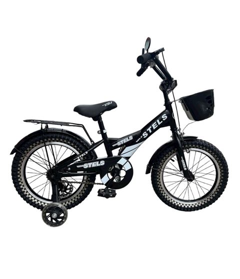 Uşaq velosipedi 1610_Stels16, 16", 5-8 yaş, qara — Bakı
