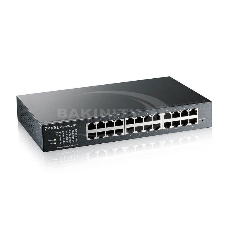 Switch Zyxel NebulaFlex Smart L2 (GS1915-24E-EU0101F) — Kommutatorlar və marşrutlayıcılar, Bakı (2)
