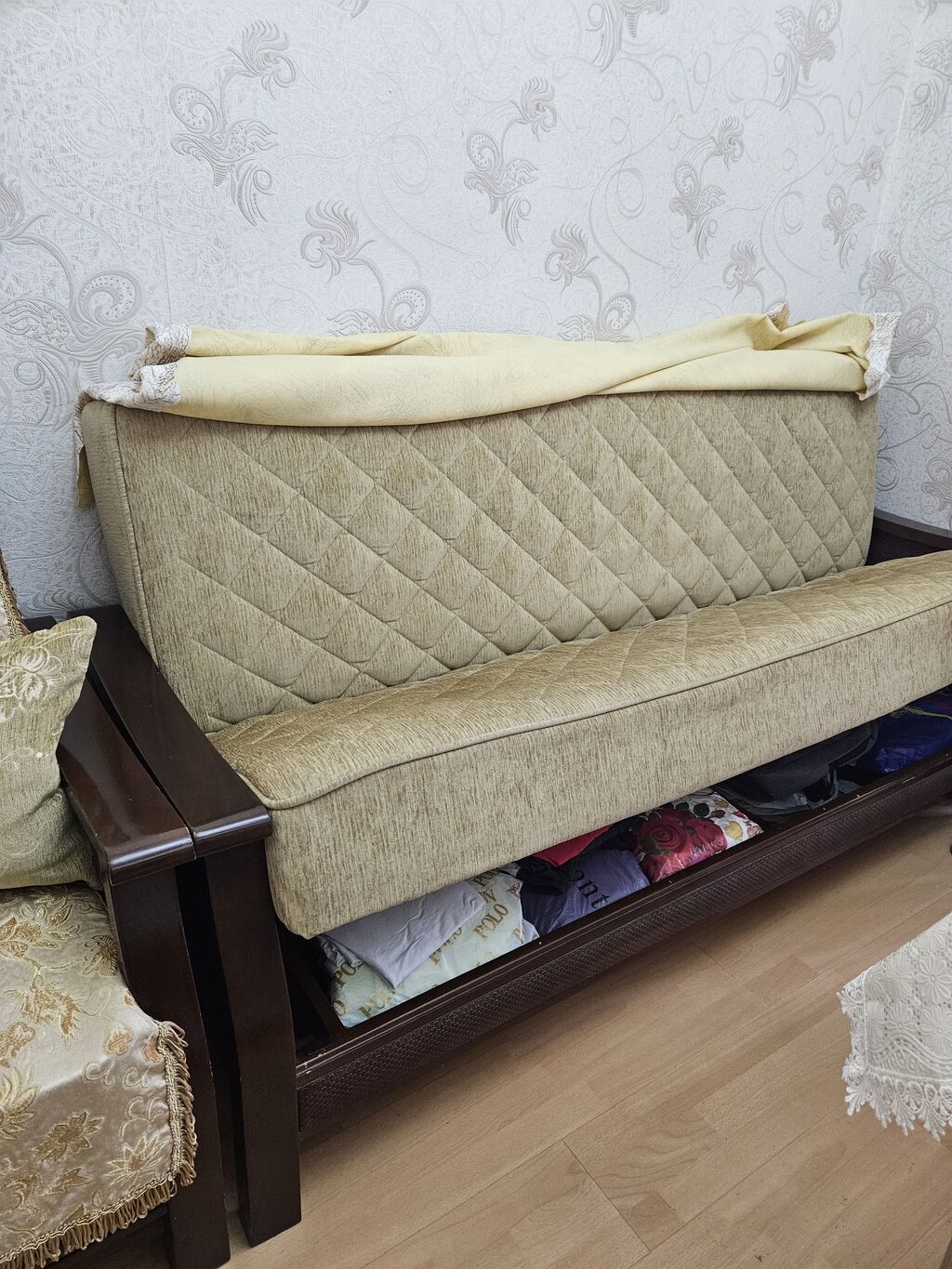 Divan-kravat, İşlənmiş, Açılan, Parça — Divanlər, Bakı (7)