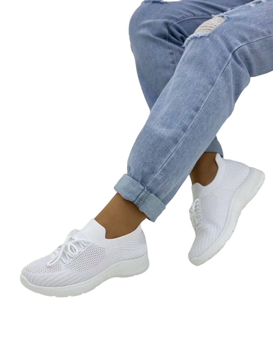 Qadınlar üçün sliponlar w-523-2, ağ, parça, ölçü 36 — Mallar, Bakı