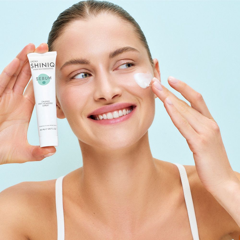 Üz kremi rzax Shiniq Sebum Calming Anti-Acnerose Expert объемом 40 ml — Mallar, Bakı (2)