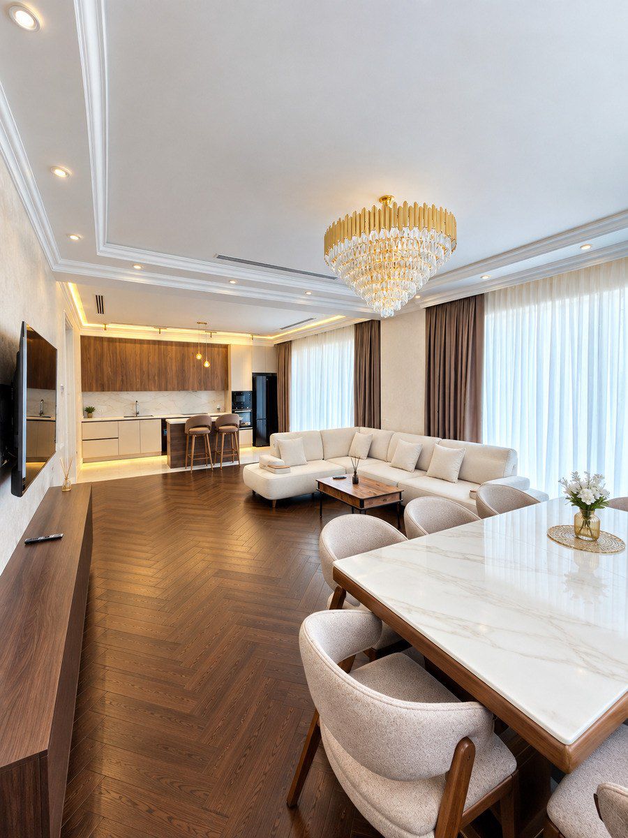 İcarəyə verilir 3 otaqlı yeni tikili 157 m² — Mənzil, Bakı (4)