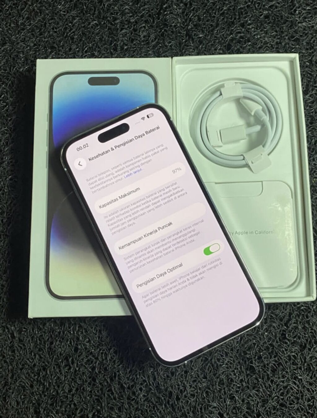 IPhone 14 Pro, 512 GB, Ağ, Zəmanət, Kredit, Simsiz şarj — Apple iPhone, Bakı (6)